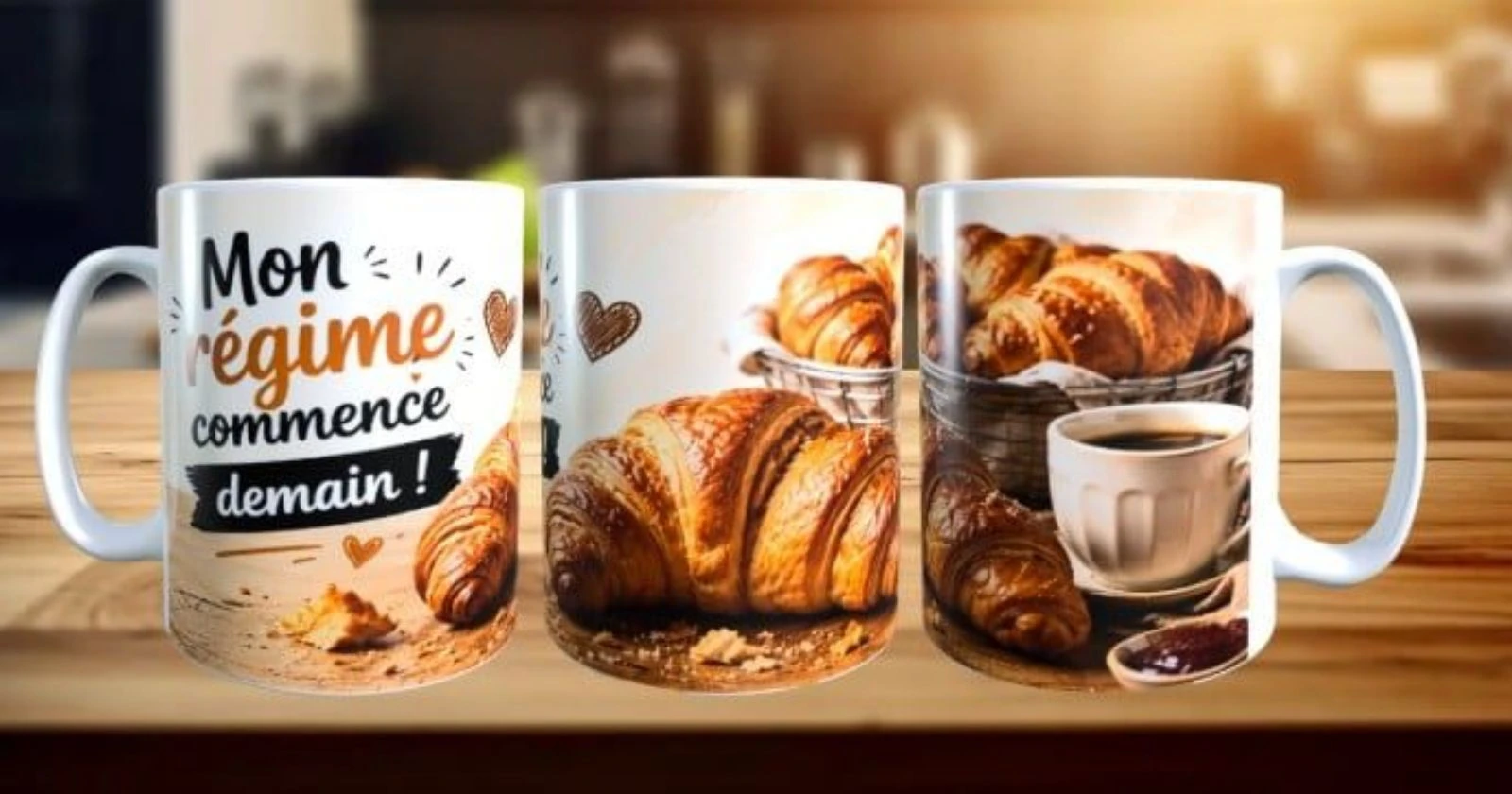 Mug humour,  mon régime commence demain